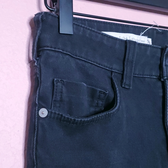 Anthropologie Pilcro High Rise Denim Legging Jeans in Black - Picture 5 of 16